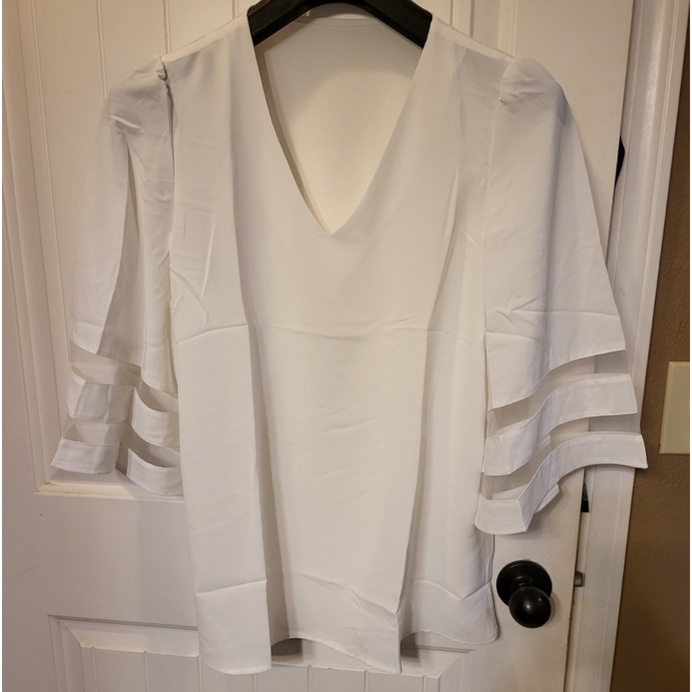 V-Neck Blouse - Picture 2 of 2
